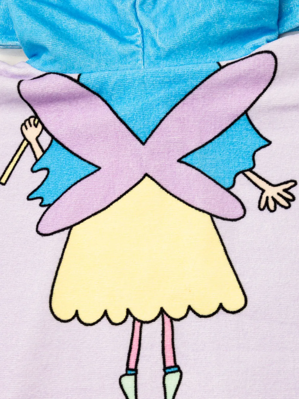 Stella McCartney Kids Handdoek met grafische print Roze