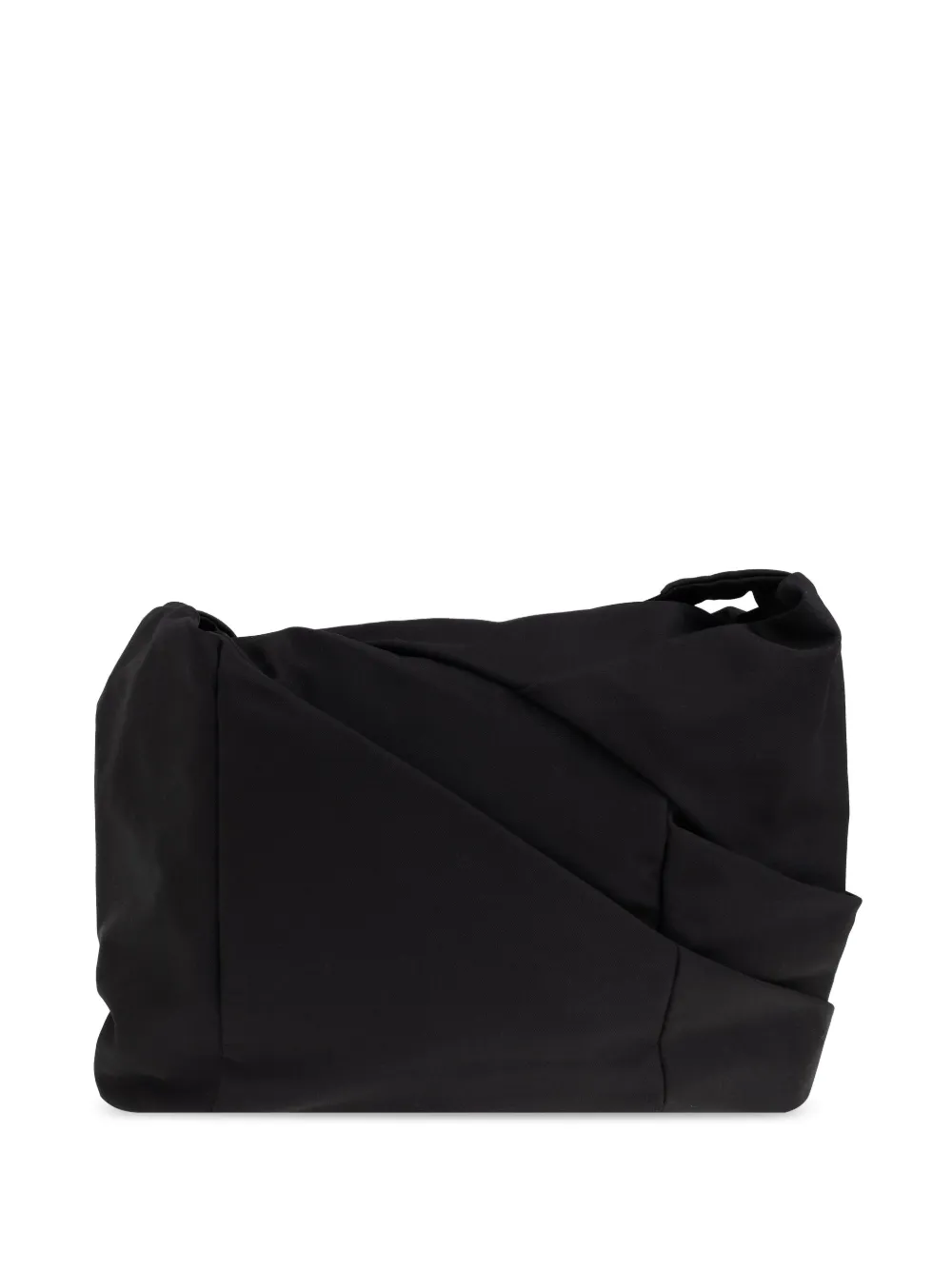 Yohji Yamamoto Wollen schoudertas Zwart