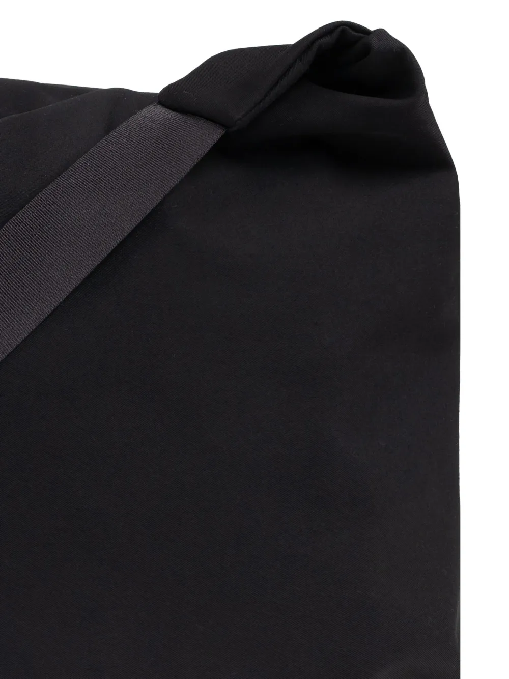 Yohji Yamamoto Wollen schoudertas Zwart