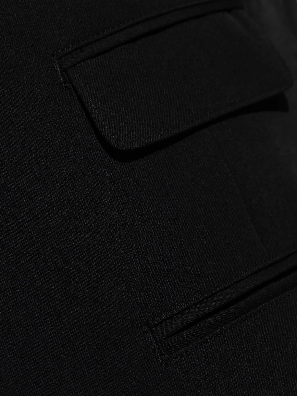 Yohji Yamamoto Gilet met knopen Zwart