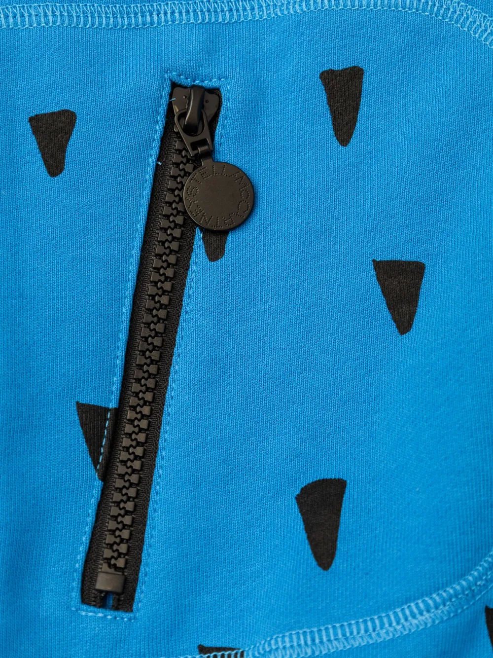 Stella McCartney Kids Jack met geometrische print Blauw