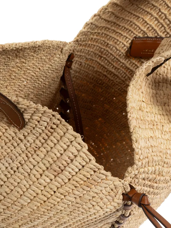 【Isabel marant】「タンパ」トートバッグ ISABEL MARANT Tampa Tote Bag | Neutrals | FARFETCH