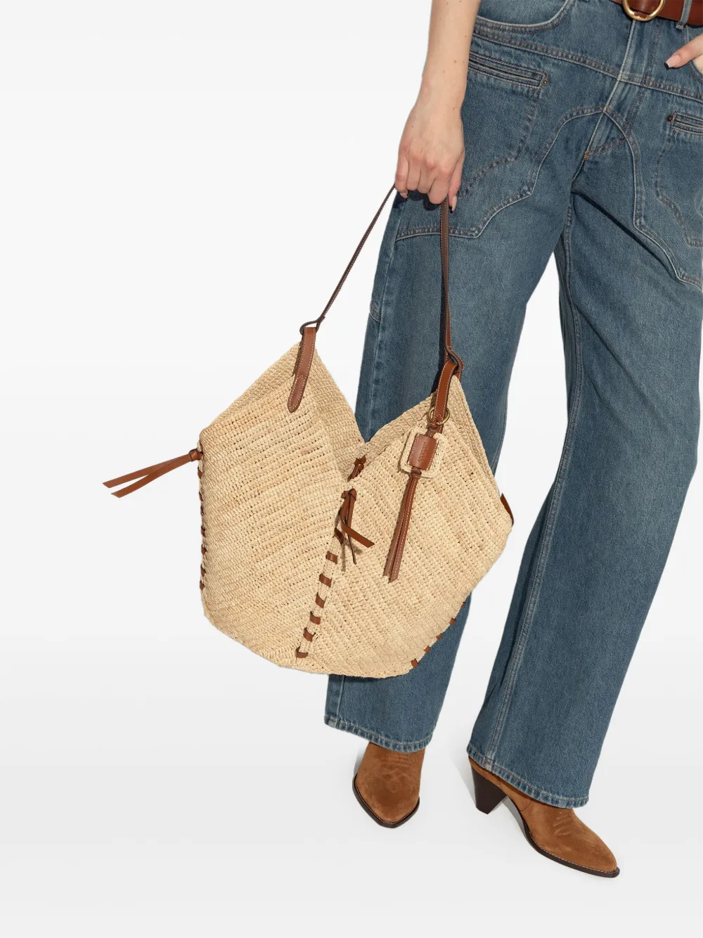 ISABEL MARANT Tampa tote bag - Beige