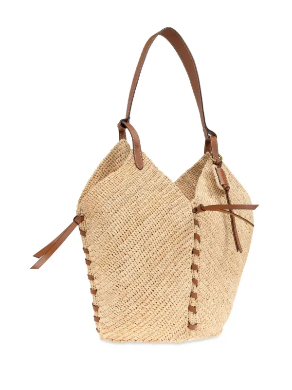 関税・送料込み【Isabel Marant】TAMPA トートバッグ ISABEL MARANT Tampa Tote Bag | Neutrals | FARFETCH