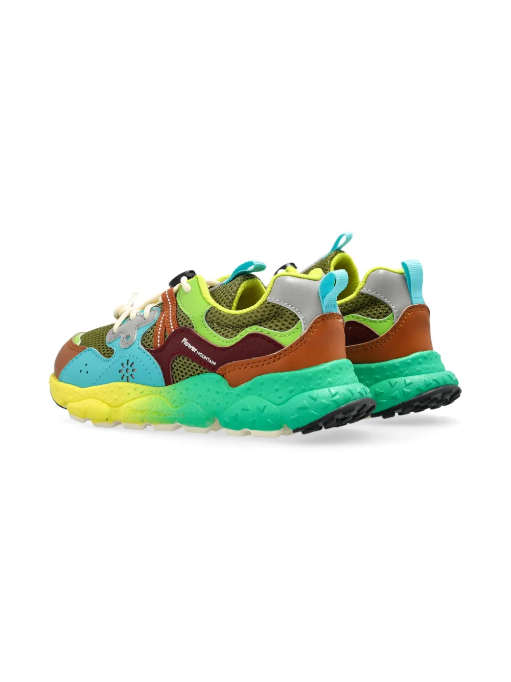 FLOWER MOUNTAIN KIDS Yamano 3 sneakers Groen