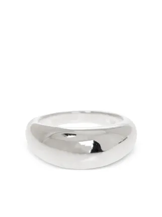 LIE STUDIO The Anna Ring | Silver | FARFETCH UZ