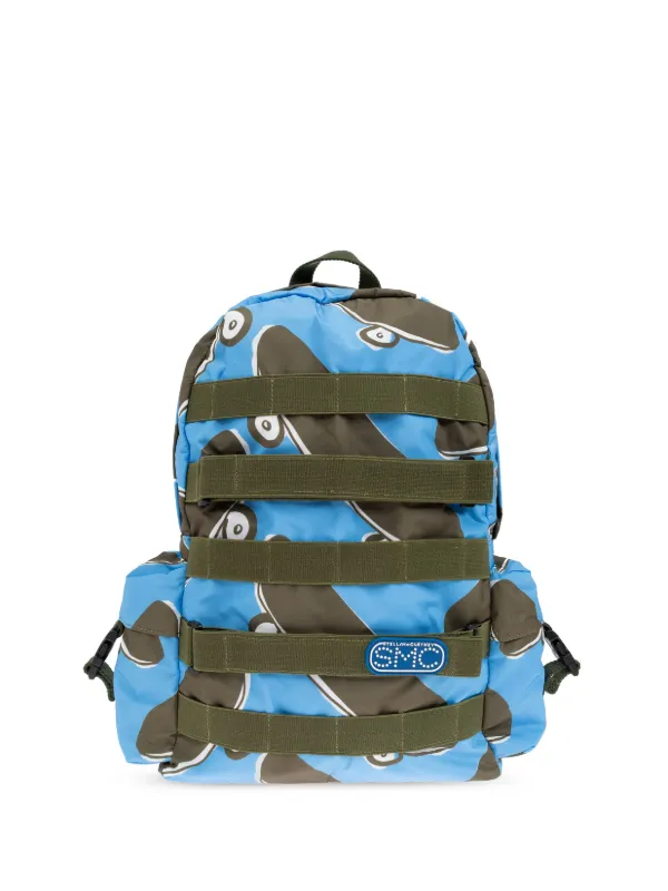 Stella McCartney Kids プリント バックパック | ブルー | FARFETCH JP
