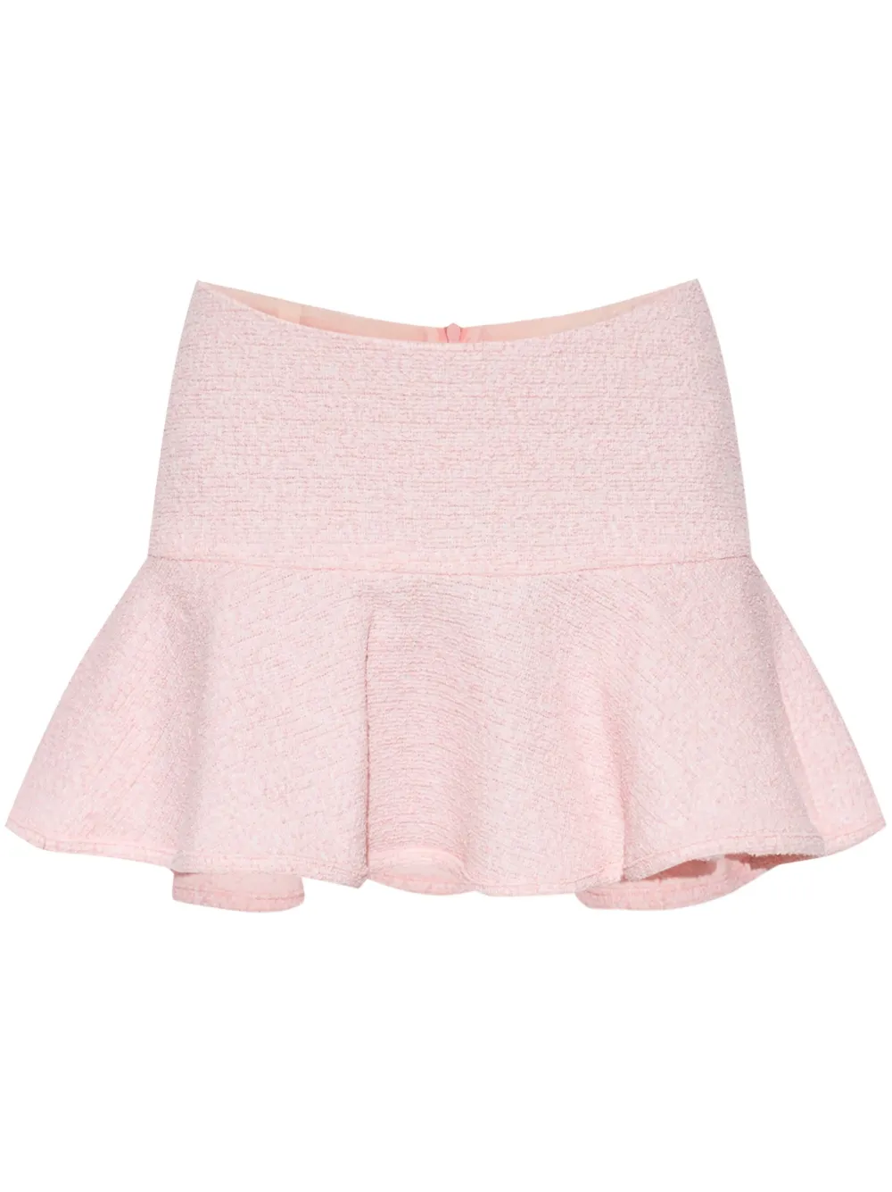 MISBHV Tweed mini-rok Roze