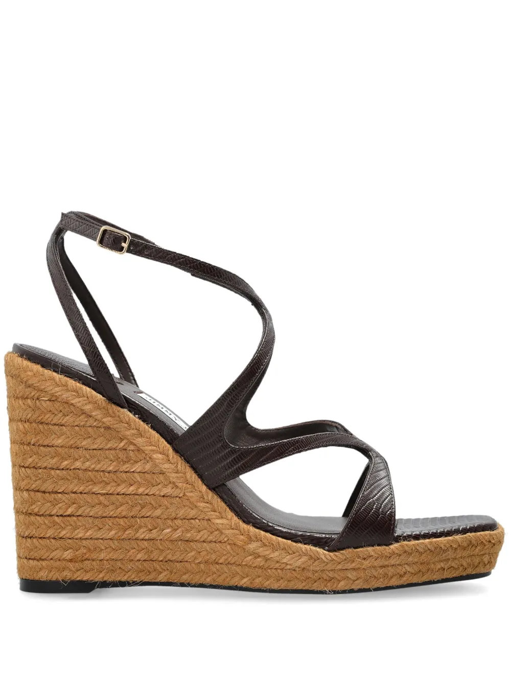 Jimmy Choo 110mm Ayla espadrilles Brown