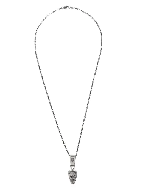 Yohji Yamamoto wolf dagger pendant necklace