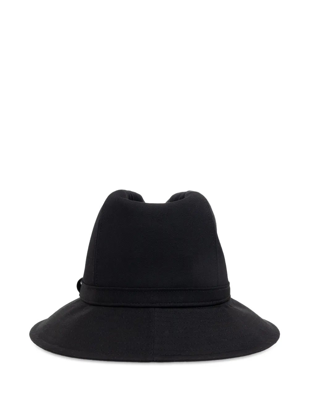 Yohji Yamamoto wool fedora - Zwart