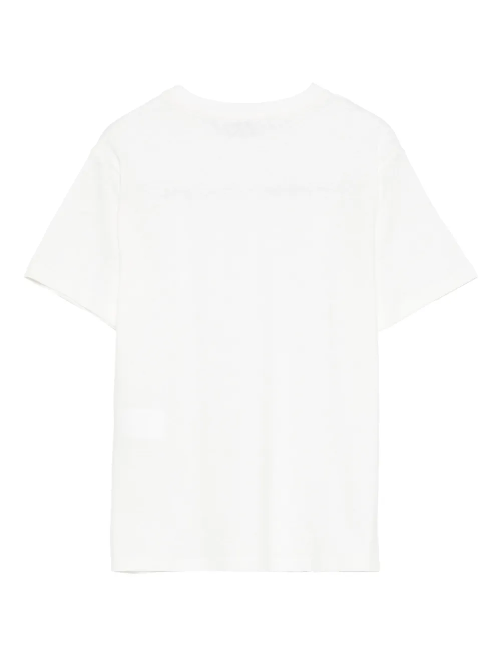 Manuel Ritz T-shirt met geborduurd logo Wit