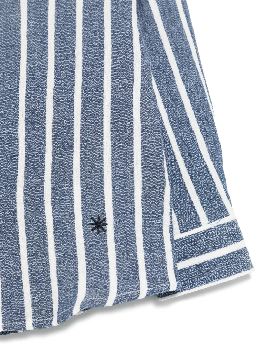 Manuel Ritz Gestreept shirt Blauw