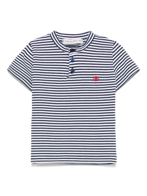 Manuel Ritz striped T-shirt