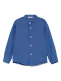 Manuel Ritz slub-textured shirt - Blue
