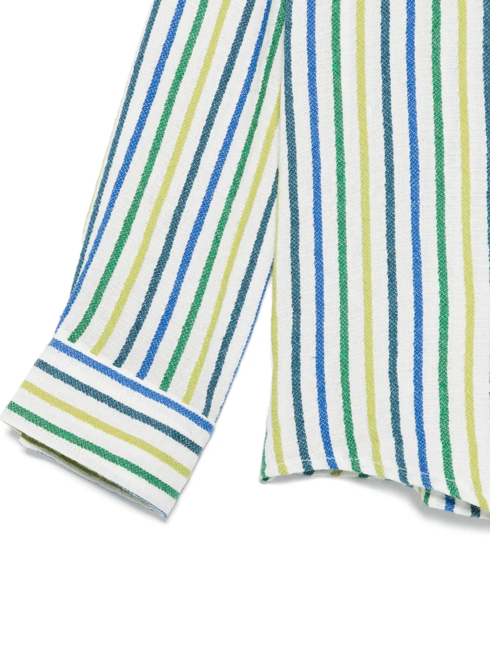 Manuel Ritz Gestreept shirt Blauw