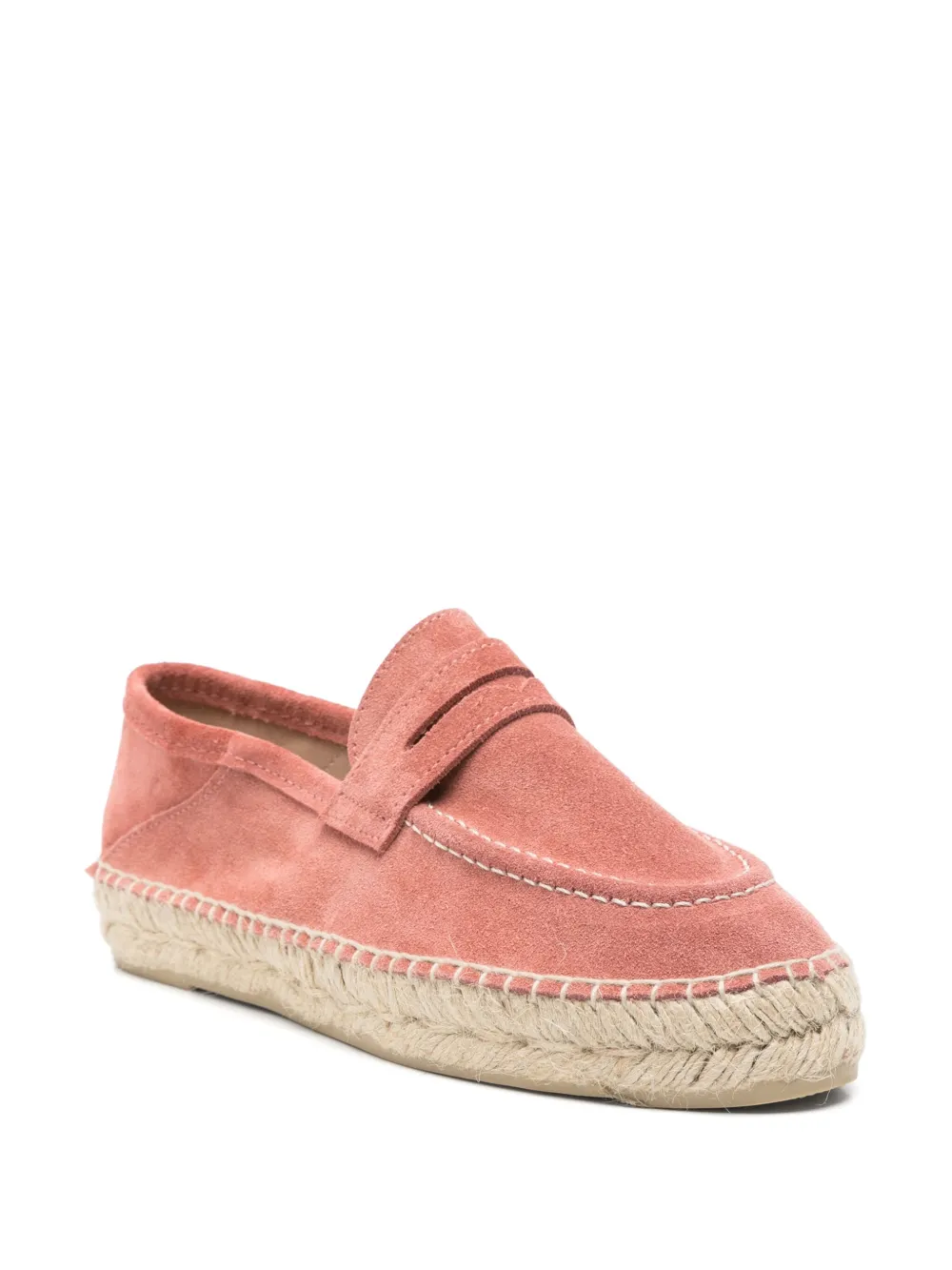 Manebi suede espadrilles Pink