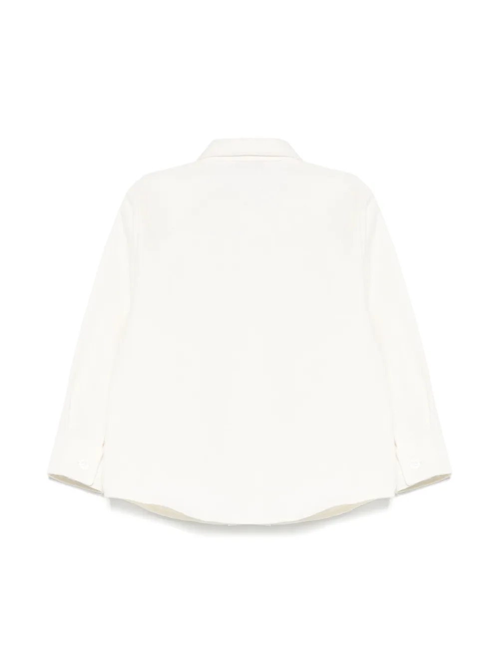 Manuel Ritz Shirt met geborduurd logo Beige