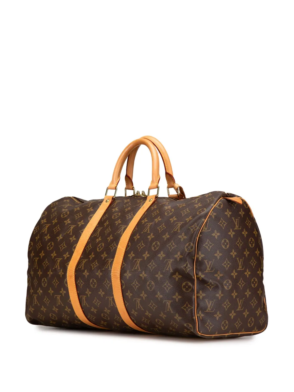 Louis Vuitton Pre-Owned 2000 Monogram Keepall 55 reistas - Bruin