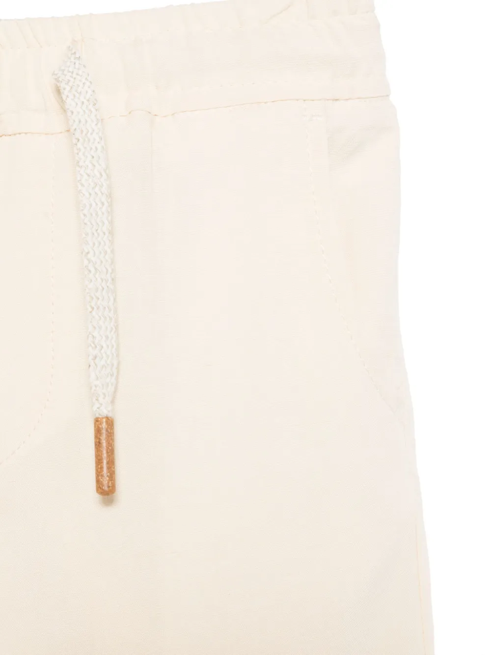 Manuel Ritz Broek met toelopende pijpen Beige