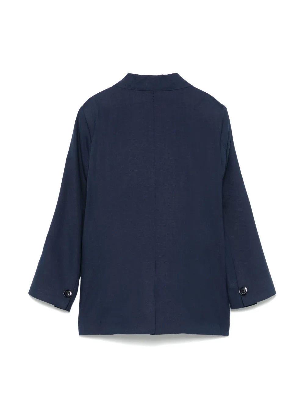 Paolo Pecora Kids single-breasted blazer - Blauw