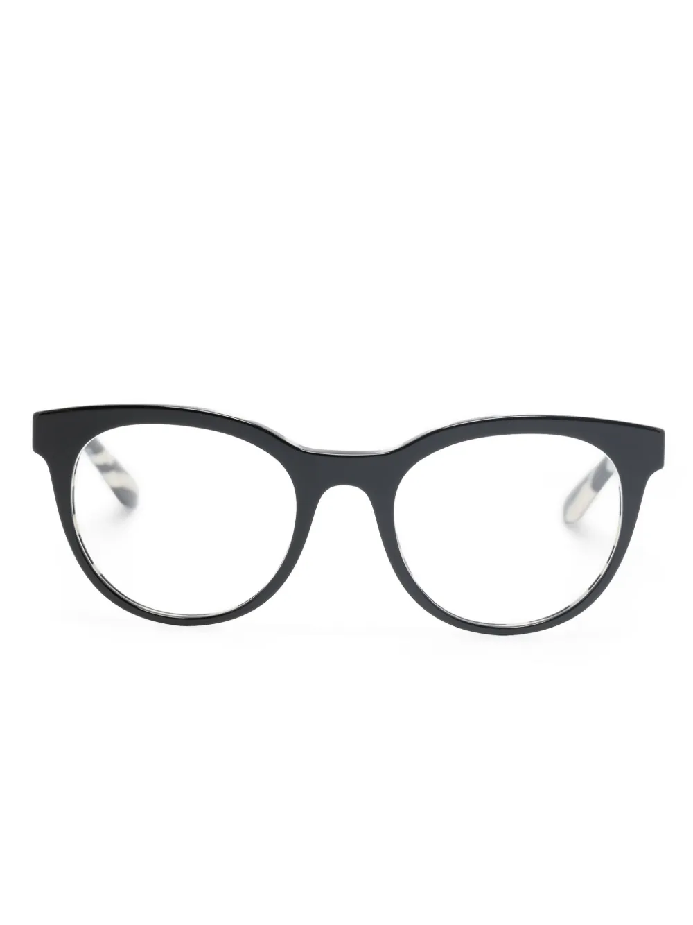 Dolce & Gabbana Eyewear バタフライ眼鏡フレーム - ブラック Dolce & Gabbana Eyewear バタフライ眼鏡フレーム - ブラック