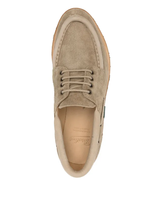 Paraboot スエード デッキシューズ | ニュートラル | FARFETCH JP