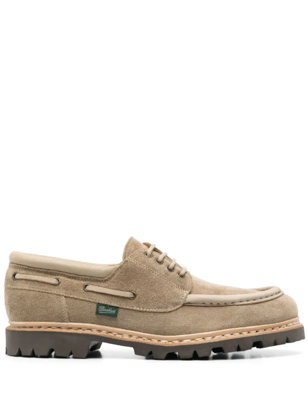 Paraboot スエード デッキシューズ | ニュートラル | FARFETCH JP