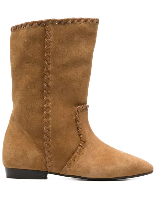 Bottes à talon épais - ISABEL MARANT - Modalova