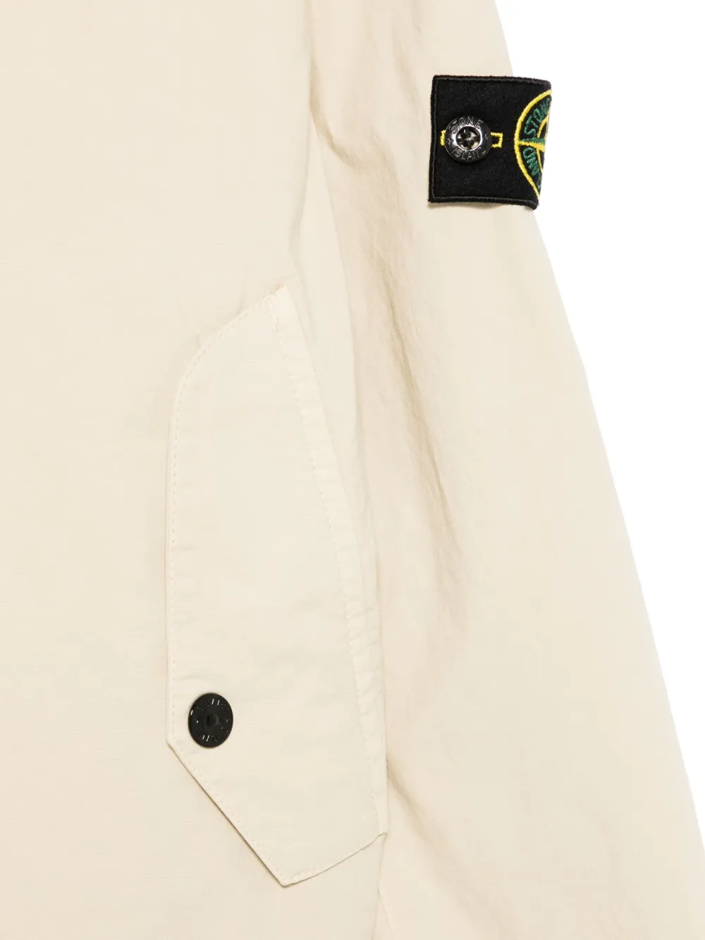 Stone Island Junior Jack met Compass-logopatch Beige