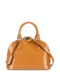 Louis Vuitton Pre-Owned 2013 Monogram Vernis Alma BB satchel - Brown