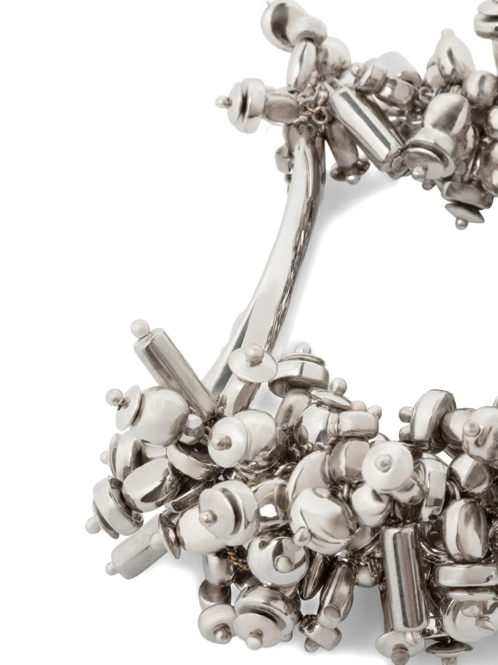 Dries Van Noten Chunky Metallic Beaded Bracelet