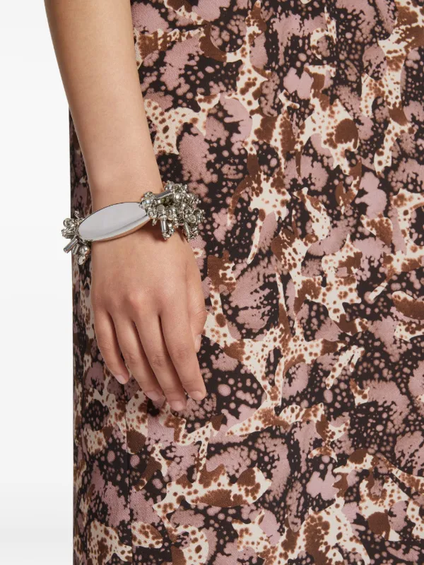 DRIES VAN NOTEN rhinestone-embellished Double Bracelet