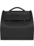 DRIES VAN NOTEN leather backpack - Black