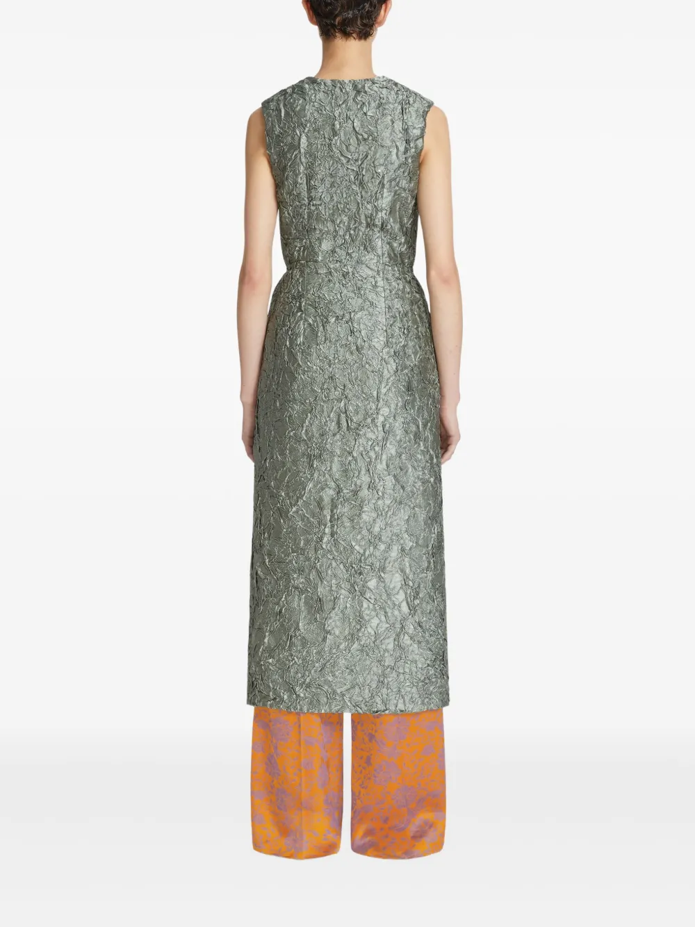 DRIES VAN NOTEN Mouwloze jas Grijs