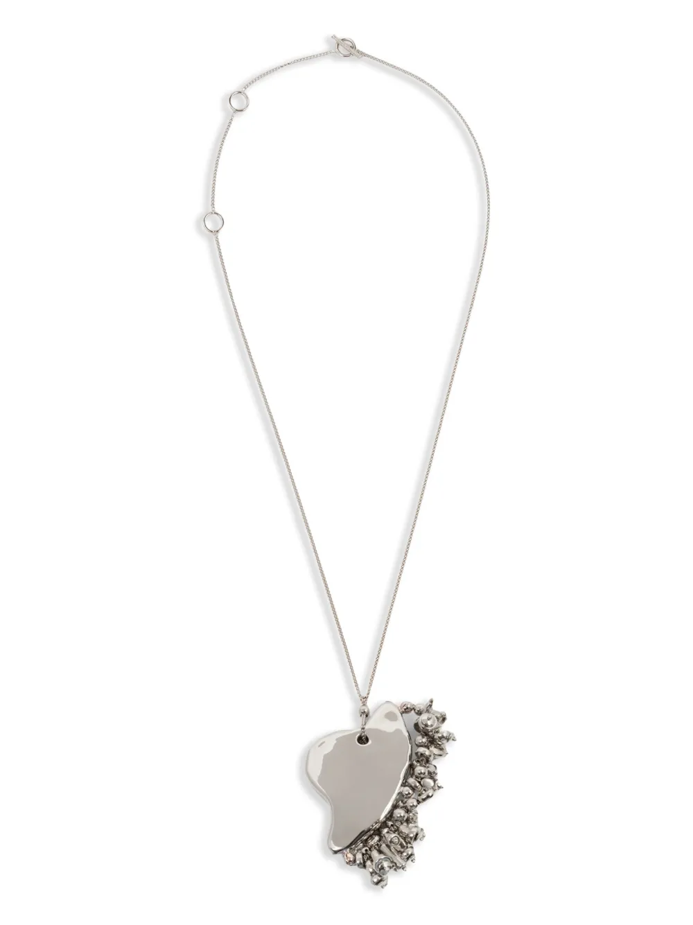 DRIES VAN NOTEN bead-embellishment necklace | Silver | Image 1