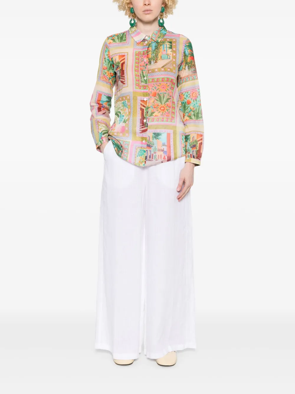 Momoni Meudon blouse - Geel