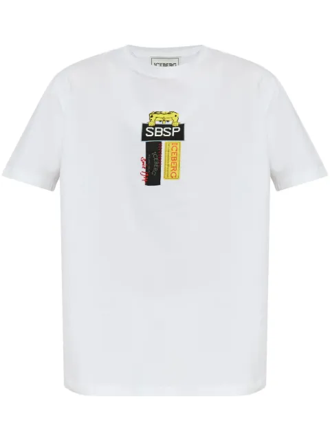 Iceberg playera con estampado Sponge Bob