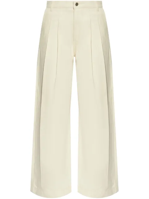 Theory pleat-detailing trousers 