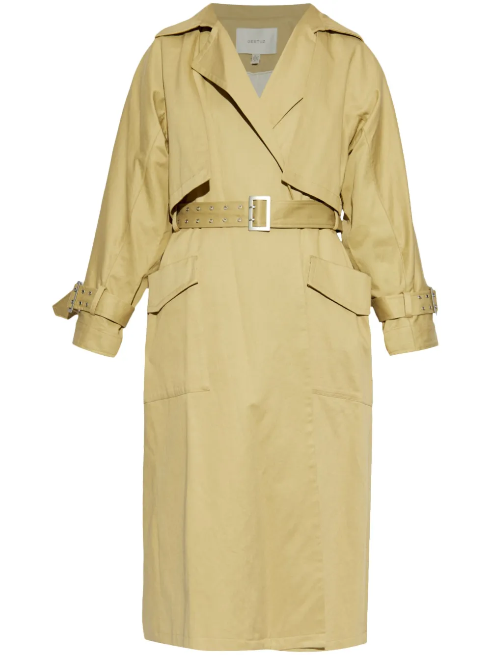 belted trench coat