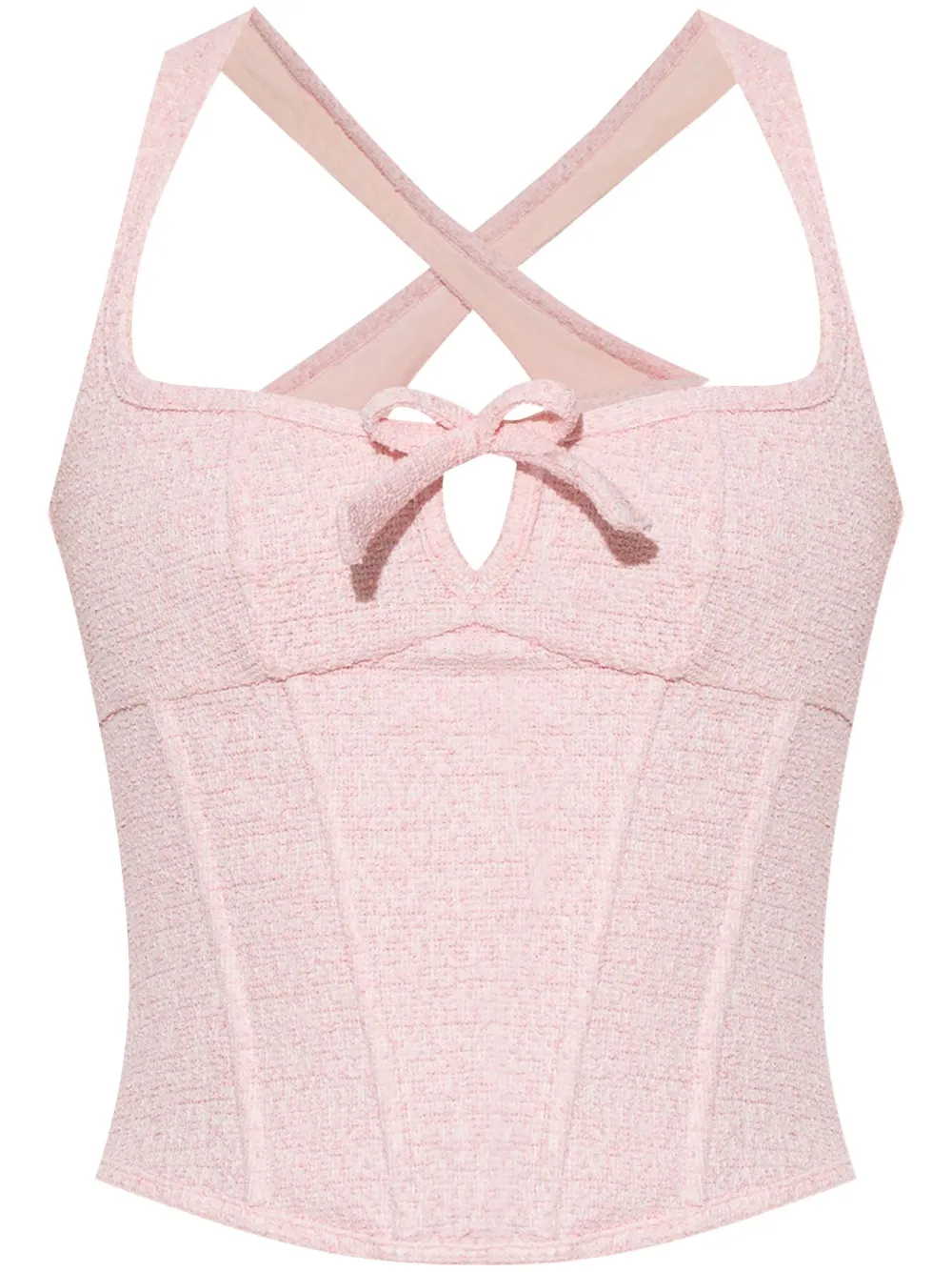 MISBHV Korset top Roze