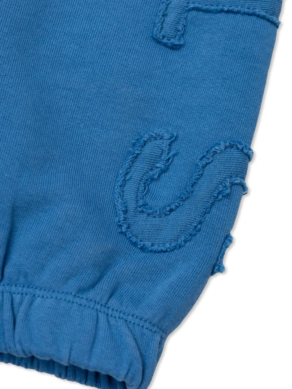 Stella McCartney Kids Joggingbroek met logopatroon Blauw