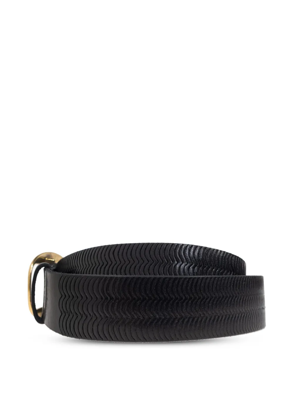 ISABEL MARANT Leren riem Zwart