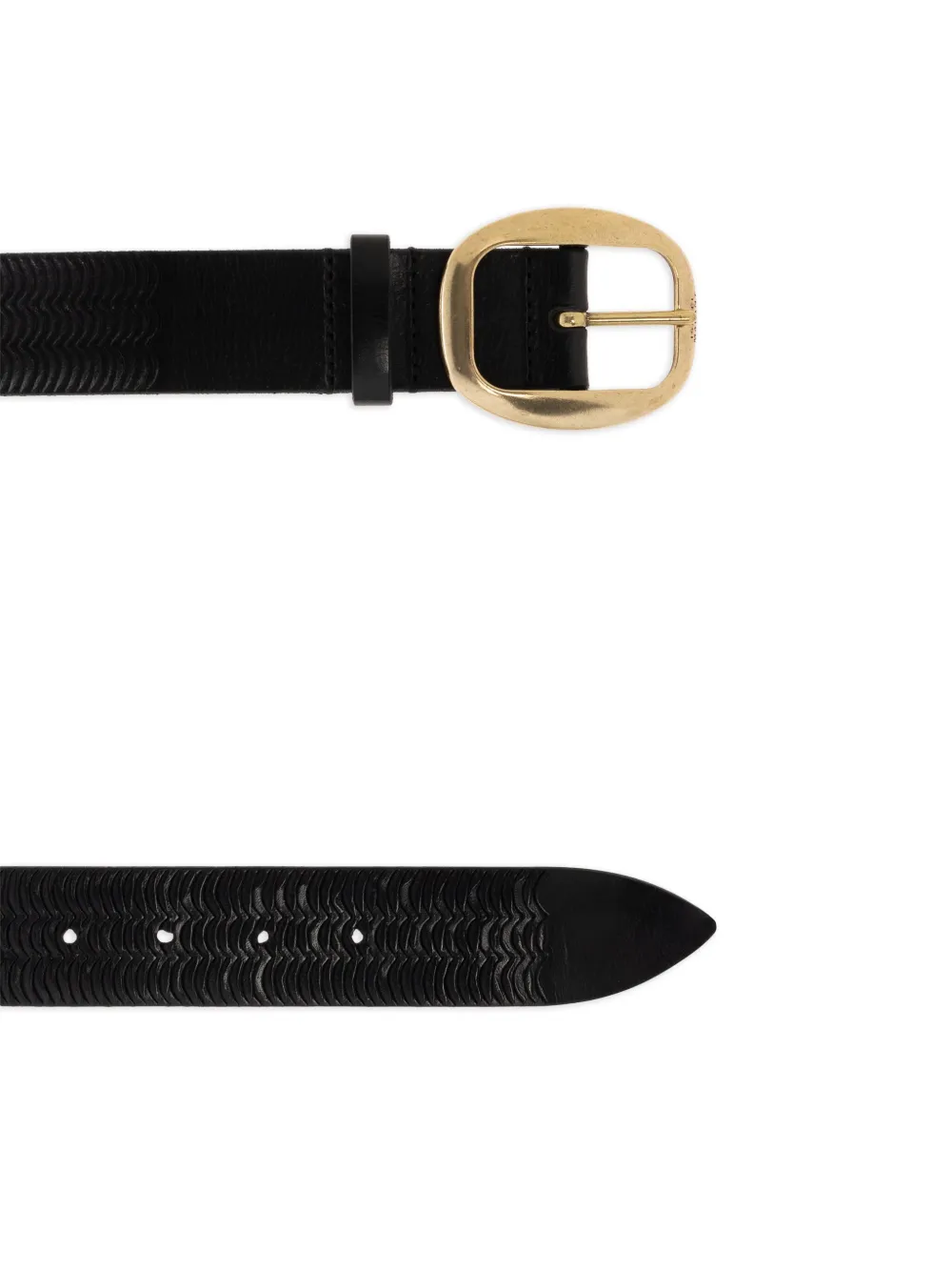 isabelmarant ISABEL MARANT Leren riem - Zwart