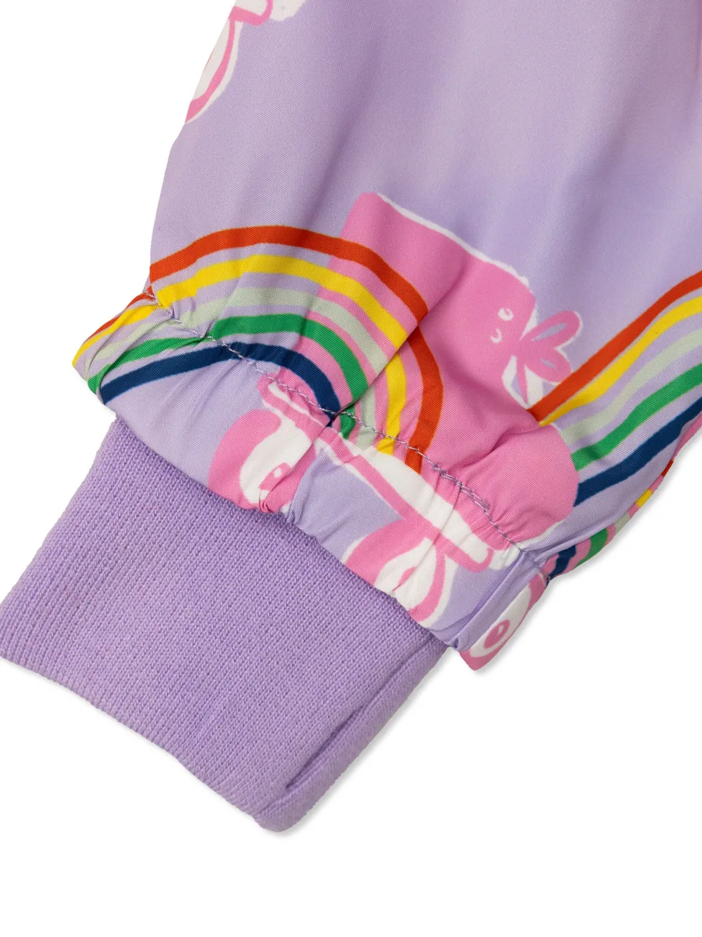Stella McCartney Kids Jack met capuchon Paars