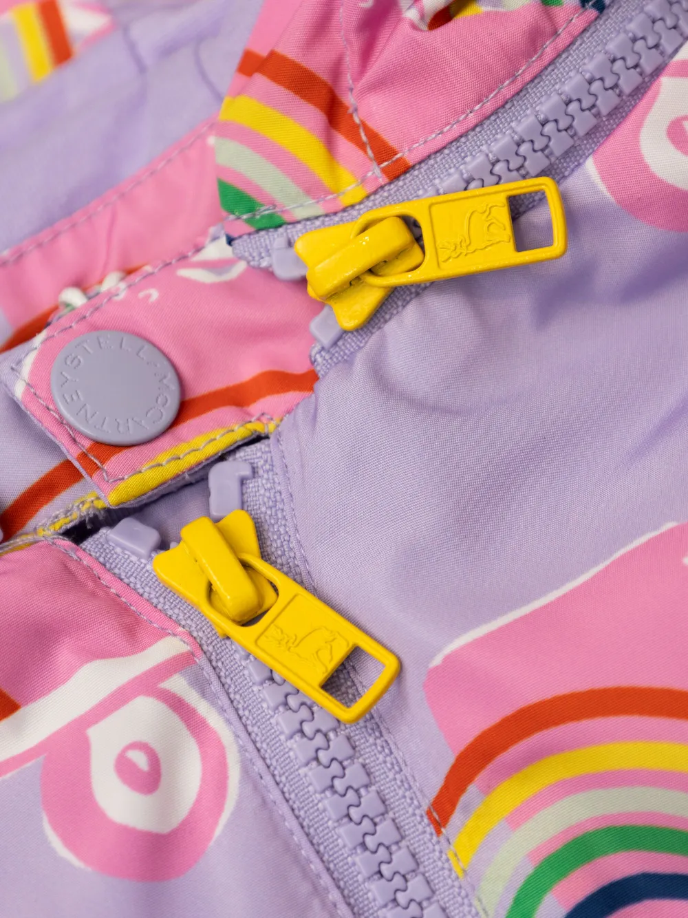 Stella McCartney Kids Jack met capuchon Paars