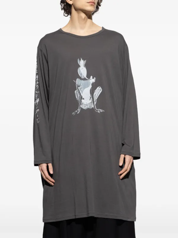 Yohji Yamamoto ロングTシャツ | グレー | FARFETCH JP