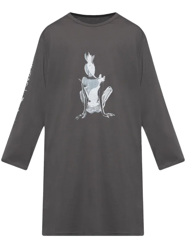 Yohji Yamamoto ロングTシャツ | グレー | FARFETCH JP
