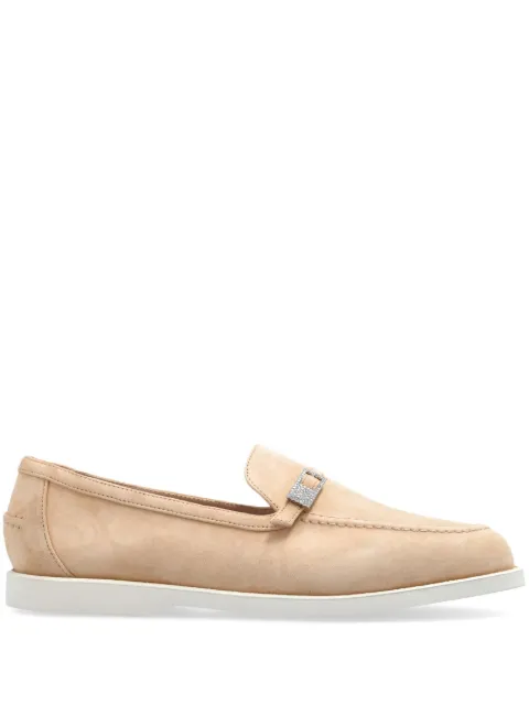 Le Silla mocasines de gamuza