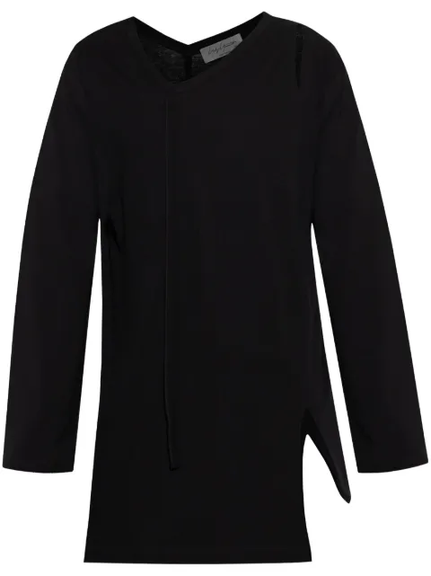 Yohji Yamamoto asymmetric t-shirt 